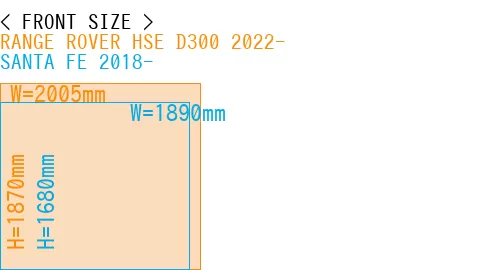 #RANGE ROVER HSE D300 2022- + SANTA FE 2018-